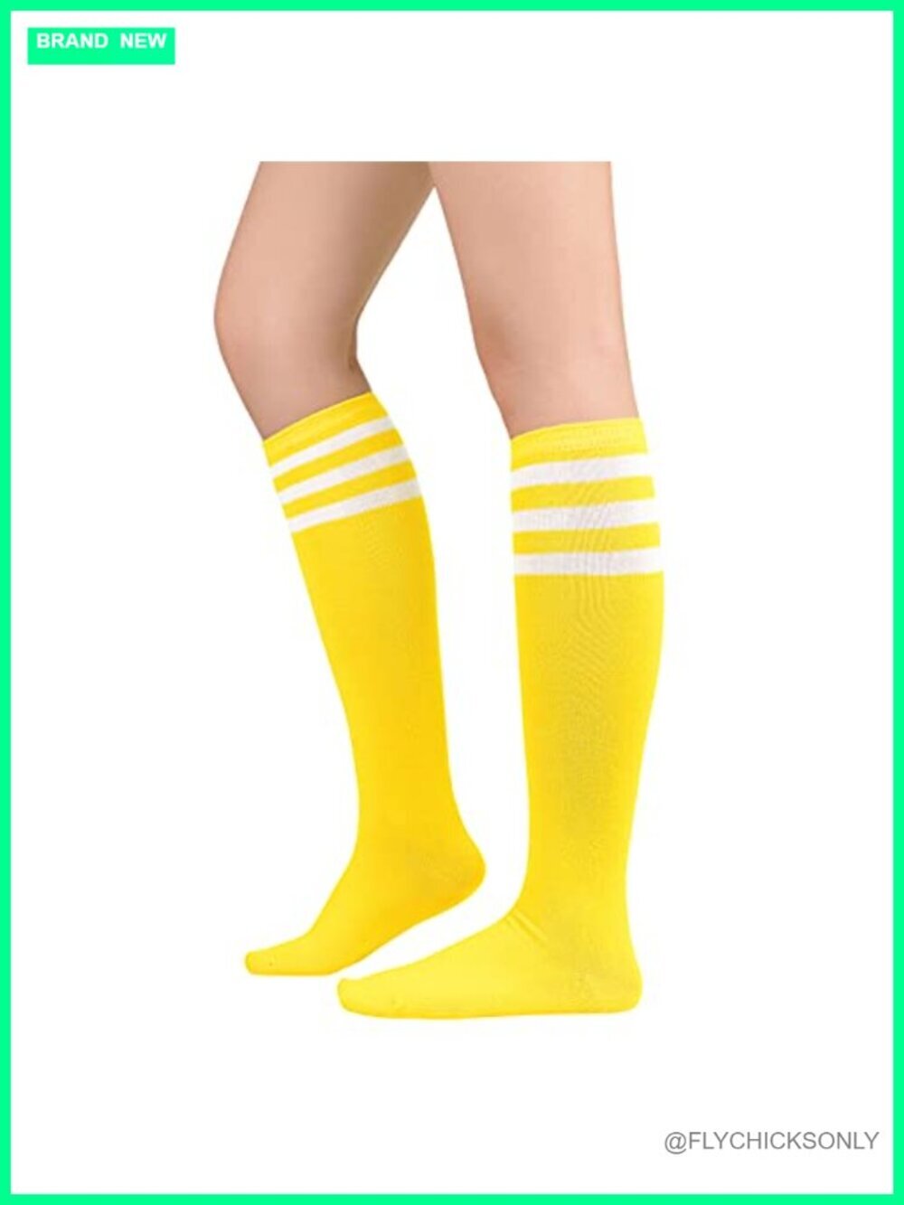 Knee High Athletic Socks for Women One Size Pull On